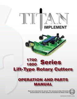 Titan 1700 - 1800 Series Lift Type Operation Manual.indd