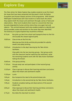 Explore Day section - Greater Wellington Regional Council