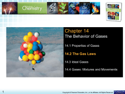 14.2 The Gas Laws > Chapter 14