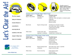 Common Causes of Gasoline Engine Vehicle Smoke Common