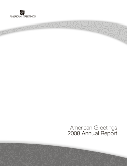 American Greetings 2008 Annual Report