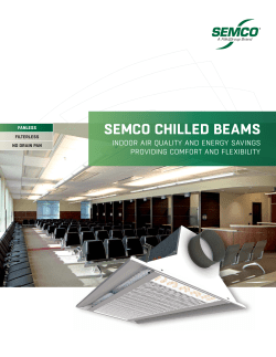 semco chilled beams