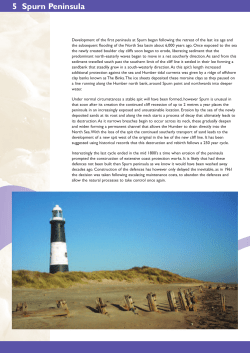 5. Spurn Peninsula - East Riding of Yorkshire Council