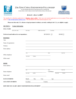 05/12/2016 2017 Zhi-Xing China Fellowship application