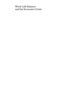 Work-Life Balance and the Economic Crisis