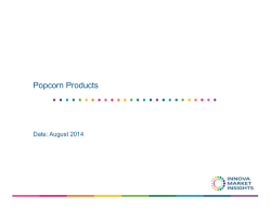 Popcorn Products - Food South Australia