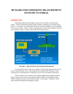 rf radiated emissions measurement systems tutorial