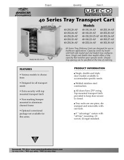 Specifications - Heritage Parts