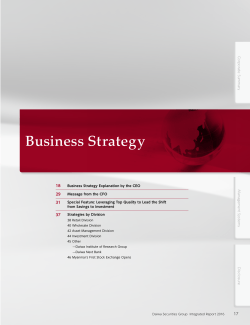 Business Strategy