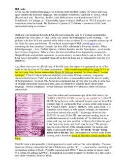 Latin Manuscripts Overview Presentation