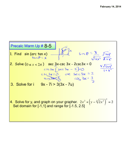 3. Solve for i 9x - 7i > 3(3x - 7u)