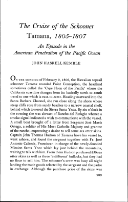 The Cruise of the Schooner - American Antiquarian Society