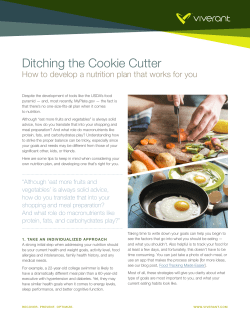 Ditching the Cookie Cutter