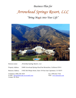 Arrowhead Springs Resort, LLC - San Juan Capistrano Chiropractor
