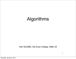 Horner`s Method powerpoint