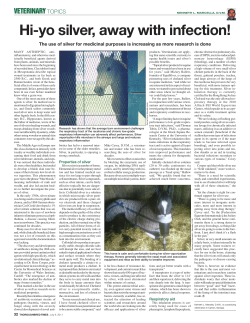 Hi-yo silver, away with infection!