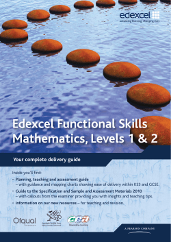 Level 1 and Level 2 - Mathematics | PDF 4.7 MB - Edexcel