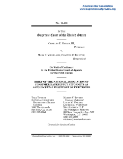 National Association of Consumer Bankruptcy Attorneys