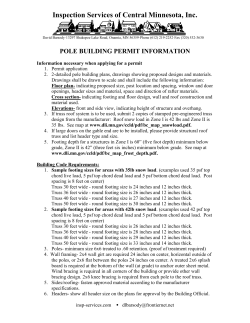Pole Building - City of Little Falls