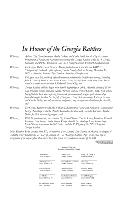 Georgia Rattlers - City of Atlanta, Georgia