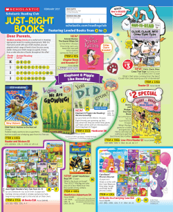 2special - Scholastic Reading Club