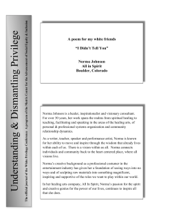this PDF file - Understanding and Dismantling Privilege