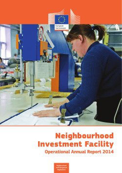 Neighbourhood Investment Facility