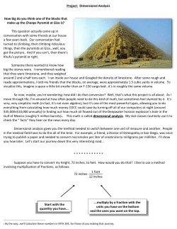 Project: Working with Formulas