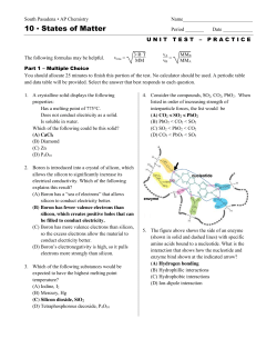 10 States of Matter