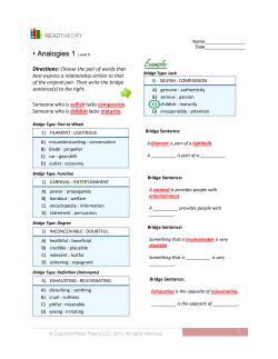 Analogies 1 - English for Everyone