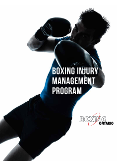 boxing injury management program