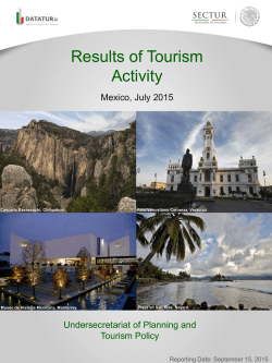 International Visitors to Mexico