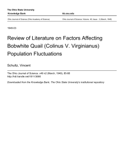 Population Fluctuations - Knowledge Bank