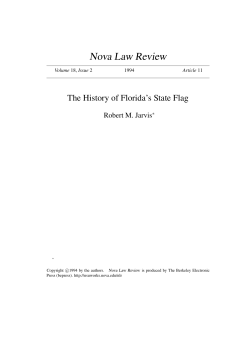 The History of Florida`s State Flag