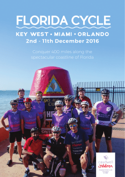 Conquer 400 miles along the spectacular coastline of Florida
