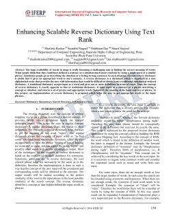 Paper - International Journal of Engineering Research in