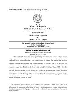 Tempay, Inc. v. Tanintco, Inc.