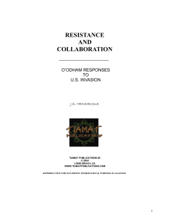 Resistance and Collaboration: O`odham