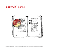Beowulf- part 3 - David