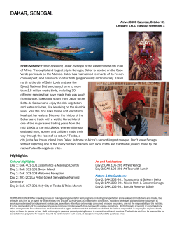 dakar, senegal - Semester at Sea