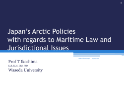 Presentation by Taisaku Ikeshima