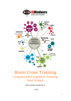 Brain Cross Training