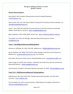 General Session Speakers