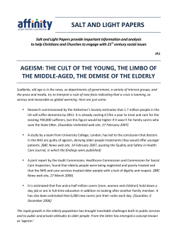 JA1 - Ageism