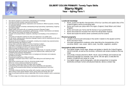 Starry Night Starry Night - Gilbert Colvin Primary School