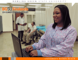 This printed schedule is subject to change. For the most accurate