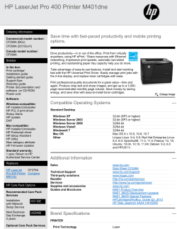 HP LaserJet Pro 400 Printer M401dne
