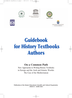 Guidebook for History Textbooks Authors