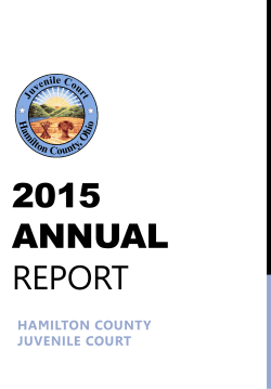 2015 - Hamilton County Juvenile Court