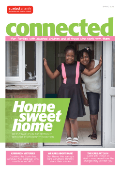 Connected - Contact a Family